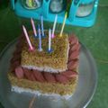 Cooksnap dari laila aja untuk resep Kue ultah indomie goreng