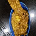 Sheetal Desai 's cooksnap of when they made Palak Anda Curry.