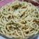 El cooksnap de Balbijesusmaria cuando hizo Fideos con pesto a base de Albahaca.