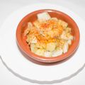 El cooksnap de Antonio Del Sol cuando hizo Sepia y patatas confitadas al ajillo.