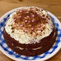 El cooksnap de Victoria cuando hizo Tarta red velvet en 15 minutos en microondas.