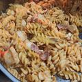 Cooksnap από bourouagy στη συνταγή Πέννες στο φούρνο με σάλτσα ντομάτας, κοτόπουλο φιλέτο και τυρί!