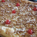 El cooksnap de MJosé Elías cuando hizo Coca de cabello de ángel.