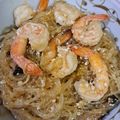 林暄暄 的 鮮蝦豆腐粉絲煲 cooksnap