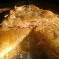 El cooksnap de carla pao220 cuando hizo Tarta de jamón y queso.