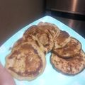 El cooksnap de Carolina Leija cuando hizo Pancakes de plátano y canela.