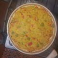 El cooksnap de Sara Alonso cuando hizo Tarta de zapallitos verdes.