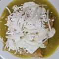 El cooksnap de Fiordaligi cuando hizo Enchiladas verdes.
