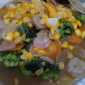 Cooksnap dari Bunda Zafran untuk resep Tumis Brokoli Jagung Bakso
