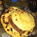 El cooksnap de Oriana Banegas cuando hizo Panqueques dulces.