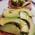 El cooksnap de Cristina cuando hizo Tostada de Jamón Serrano y Aguacate.