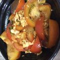 Cooksnap Adila semasa beliau membuat Tomato goreng.
