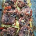 El cooksnap de Gustavo Gómez Dueñas cuando hizo Osobuco al horno.