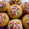 El cooksnap de Nelba Saracho cuando hizo Muffins de banana y dulce de leche.👩🏼‍🍳🍌.