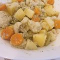 El cooksnap de Sonia Dos Santos cuando hizo Verduras al vapor con aliño de albahaca.