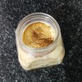El cooksnap de Oli cuando hizo Natillas caseras en microondas.