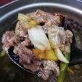 Cooksnap Julia ALeen Aireish semasa beliau membuat Resepi Sup Daging Sedap.