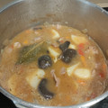 El cooksnap de melenad1010 cuando hizo Estofado de cerdo con patata, boniato y setas.