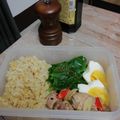 รูป Cooksnap ของ Chaya เมื่อเขาทำ ข้าวไก่อบยอดผัก