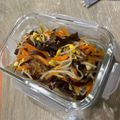Krys Tai 的 #萬聖節 炒三色黃豆芽紅蘿蔔絲黑木耳 cooksnap