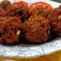 Syra Asif's cooksnap of when they made Bajrey kay kabab🥙🍴.