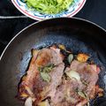 Cooksnap de Cael Horta quando cozinhou Bife com entulho.