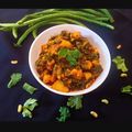Keshma Raichura's cooksnap of when they made ચોળી બટાકા નું શાક (Chori Bataka Shak Recipe In Gujarati).