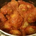Mike's cooksnap of when they made Mmmm Meatballs...simple and delicious Italian Meatballs.