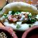 El cooksnap de Andres Rechia cuando hizo Sabich en Pan Árabe.