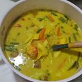 Cooksnap hidayati chemat semasa beliau membuat Sayur lodeh.