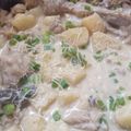 El cooksnap de julianaluz cuando hizo Pechuga y papas a la salsa cremosa 🤤.
