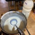 El cooksnap de Infektor cuando hizo Laben (yogur árabe).