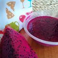 Cooksnap dari Ummu Chelia untuk resep Puding buah naga (snack MPASI 9m+)