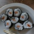 Litkei Linda Cooksnap-ja, amikor elkészítette a(z) Lazacos Sushi Nori receptet.
