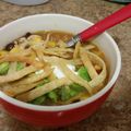 princess916's cooksnap of when they made Simple Amazing Slow Cooker Tortilla Soup.