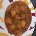 El cooksnap de Enrique Miguel Carnicero cuando hizo Sepia con patatas guisada en salsa de tomate con guisantes.