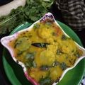 Tandra Nath's cooksnap of when they made মুলো দিয়ে মটর ডাল (mulo diye matar dal recipe in Bengali).