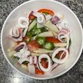 Rita Kuo 的 泰式涼拌秋葵海鮮 cooksnap