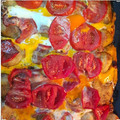 El cooksnap de camino reyero merino cuando hizo Patatas asadas con tomate y huevos al horno.
