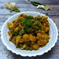 Geeta Panchbhai का कुकस्नैप जब उन्होंने गोभी, आलू, मटर की सब्ज़ी (Gobhi aloo matar ki sabzi recipe in hindi) बनाया था।