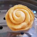 Chris Mun 的 玫瑰花南瓜饅頭 cooksnap