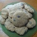 El cooksnap de Noelia cuando hizo Galletitas de avena miel y membrillo.