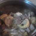 El cooksnap de Jorge Aldana cuando hizo Sopa de Costillas de Res y Verduras.