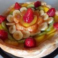 El cooksnap de alberto cuando hizo Tarta de hojaldre con crema y frutas.