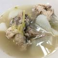 รูป Cooksnap ของ piya peipei เมื่อเขาทำ ต้มจืดไชเท้ากระดูกแก้ว