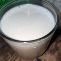 Cooksnap dari Dewi Sutami untuk resep Resep Susu Almond Favorit (Raw Almond Milk)