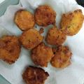 El cooksnap de Iana Juste Hernández cuando hizo Bolitas de queso gouda y jamón de york.