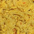 El cooksnap de José Santanilla cuando hizo Pasta con pollo.