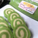 Cooksnap dari Rozi Aldriyanti untuk resep Bulo gulung pandan roti tawar kukus