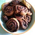 Prohászka Katalin Cooksnap-ja, amikor elkészítette a(z) Kakaós, túrós csiga, kelesztés nélkül 🐌 receptet.